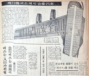 [백투더 주간한국] 1960년대에도 주목한 여객기의 가장 <b>안전</b>한 좌석은?