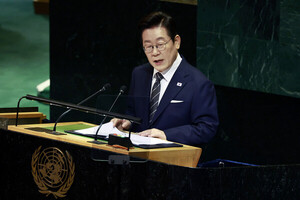李 <b>대통령</b> 유엔 기조연설, '<b>북핵</b> E·N·D' 구상 밝혀
